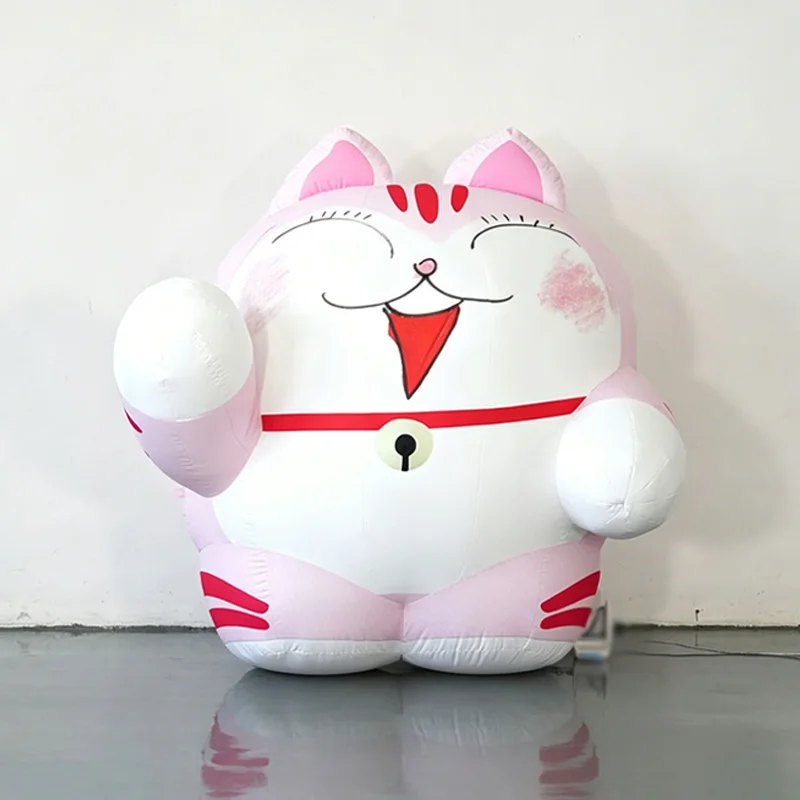 Inflatable lucky cat, custom-made advertising inflatable cartoon animal standing figure, equipped with a blower, outdoor decorat
Inflatable lucky cat, custom-made advertising inflatable cartoon animal standing figure, equipped with a blower, outdoor decorat