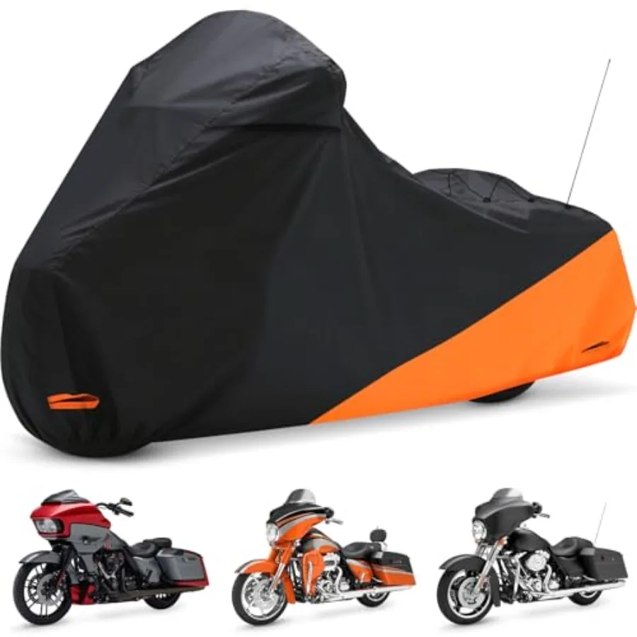 Waterproof Motorcycle Cover for Touring Models Made for Road King Road Glide Street Glide Electra Glide Low Rider-ST Indoor and
Waterproof Motorcycle Cover for Touring Models Made for Road King Road Glide Street Glide Electra Glide Low Rider-ST Indoor and