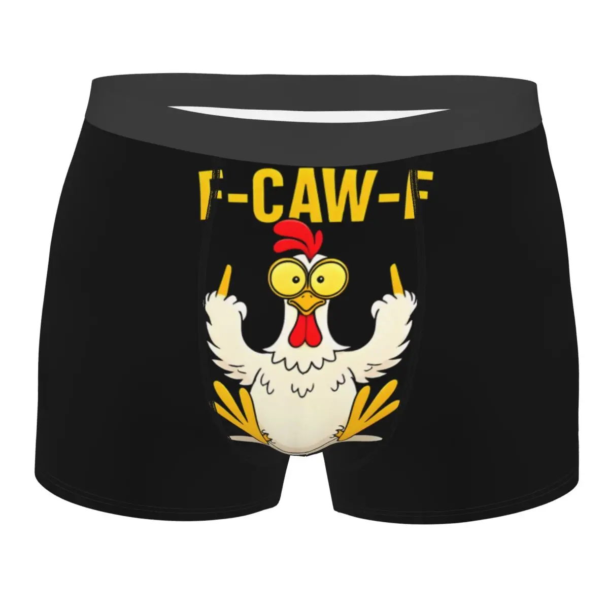 Мужские крутые забавные трусы-боксеры F-Caw-F Chicken FCAWF, мужские мягкие шорты, трусы
Мужские крутые забавные трусы-боксеры F-Caw-F Chicken FCAWF, мужские мягкие шорты, трусы