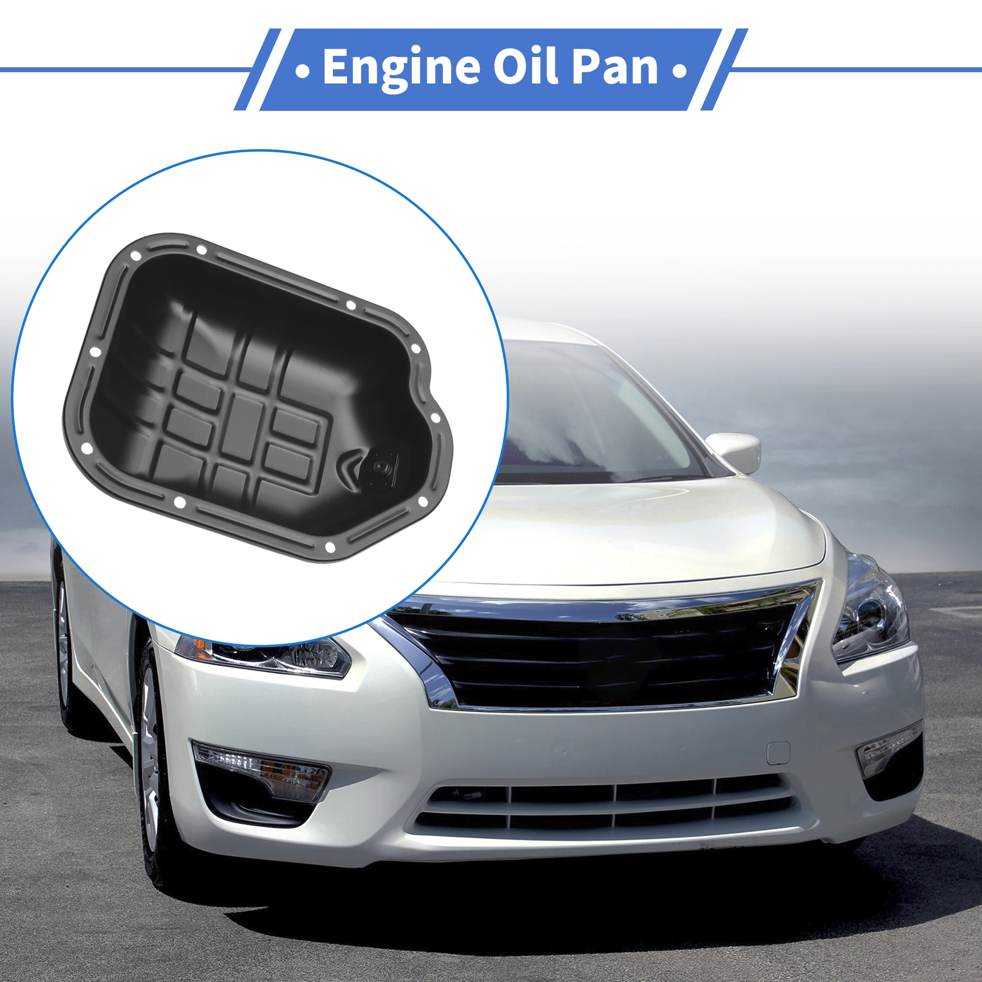 UXCELL 1Pc No.11110JA10B Engine Oil Pan for Infiniti I35 Base V6 3.5L 02-04 Iron Black
UXCELL 1Pc No.11110JA10B Engine Oil Pan for Infiniti I35 Base V6 3.5L 02-04 Iron Black