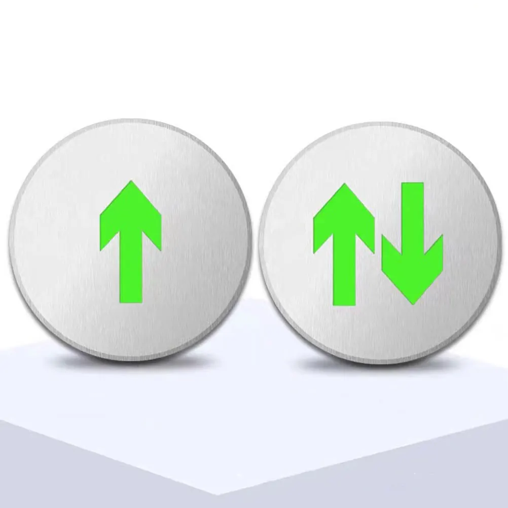 2 pcs Stainless Indicator Light Glow Dark Arrow Exit Safety Fire Floor Arrow Safety Sign Stair Signs Metal Lighting
2 pcs Stainless Indicator Light Glow Dark Arrow Exit Safety Fire Floor Arrow Safety Sign Stair Signs Metal Lighting