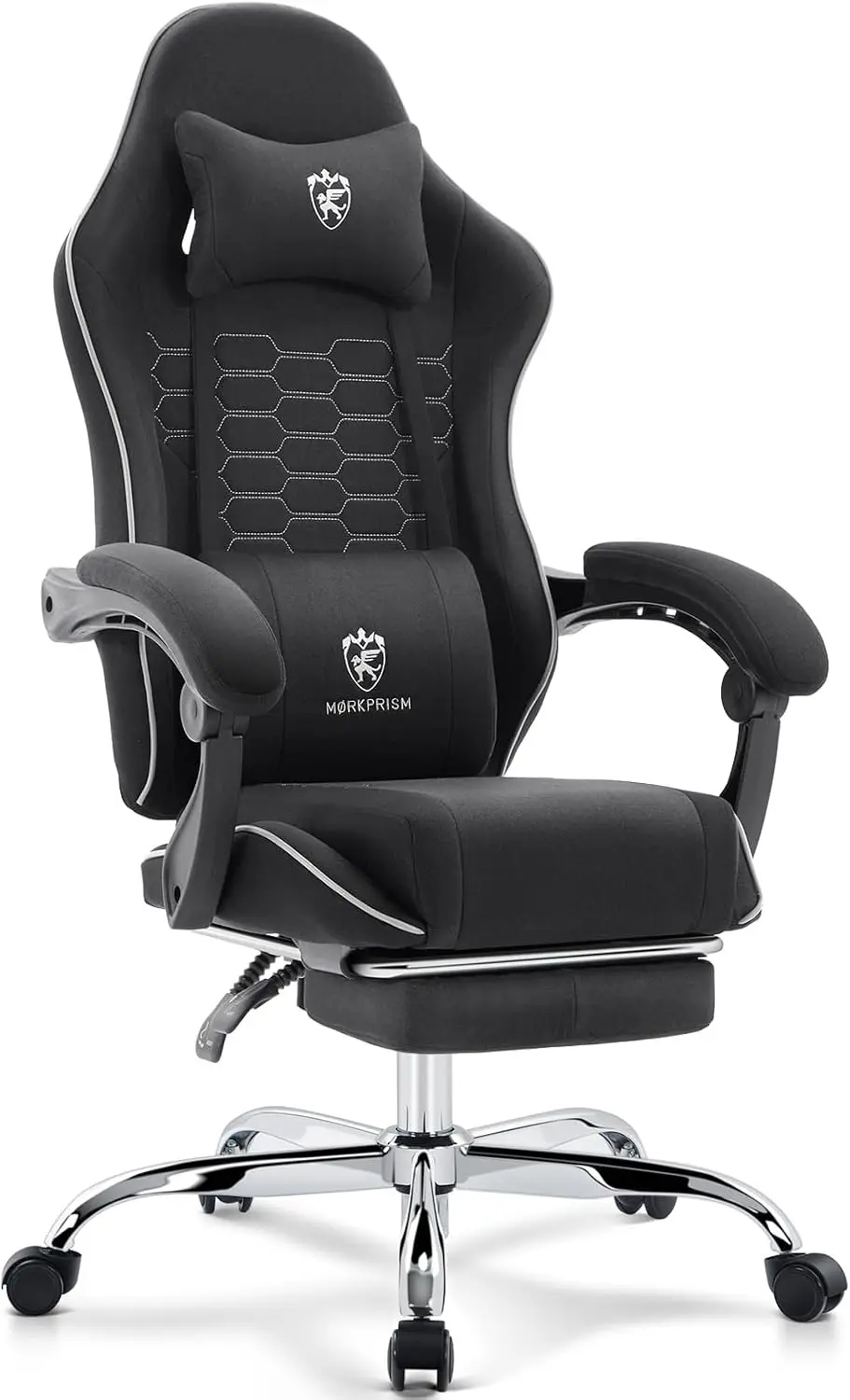 Gaming Chair Breathable Fabric,Computer Office Chair with Footrest,Massage Lumbar Support and Gel Pad,Ergonomic Reclining
Gaming Chair Breathable Fabric,Computer Office Chair with Footrest,Massage Lumbar Support and Gel Pad,Ergonomic Reclining