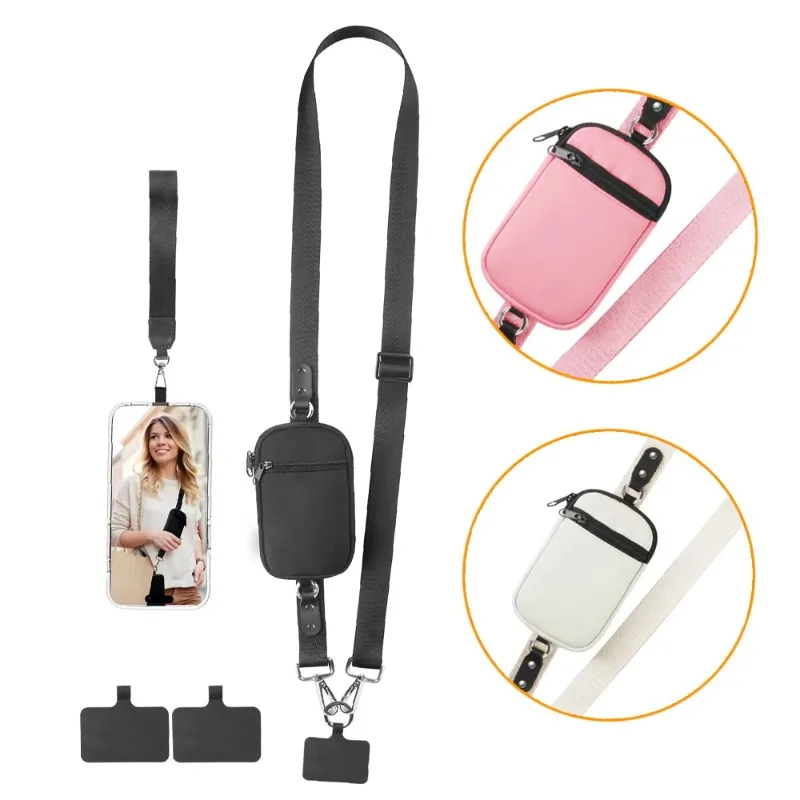 Trend Phone Lanyard Crossbody Wrist Strap, Clip and Go Strap for Phone with Wallet Crossbody, Adjustable Phone Strap Compatible
Trend Phone Lanyard Crossbody Wrist Strap, Clip and Go Strap for Phone with Wallet Crossbody, Adjustable Phone Strap Compatible
