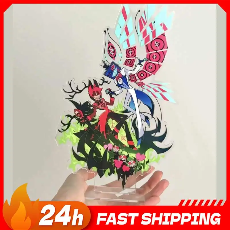 3.93inch Hazbin Anime Peripheral Re-ceration Vox Love Alastor Acg Stand Sweet Duet Dance Vox Figurine Standing Plate Alastor Toy
3.93inch Hazbin Anime Peripheral Re-ceration Vox Love Alastor Acg Stand Sweet Duet Dance Vox Figurine Standing Plate Alastor Toy