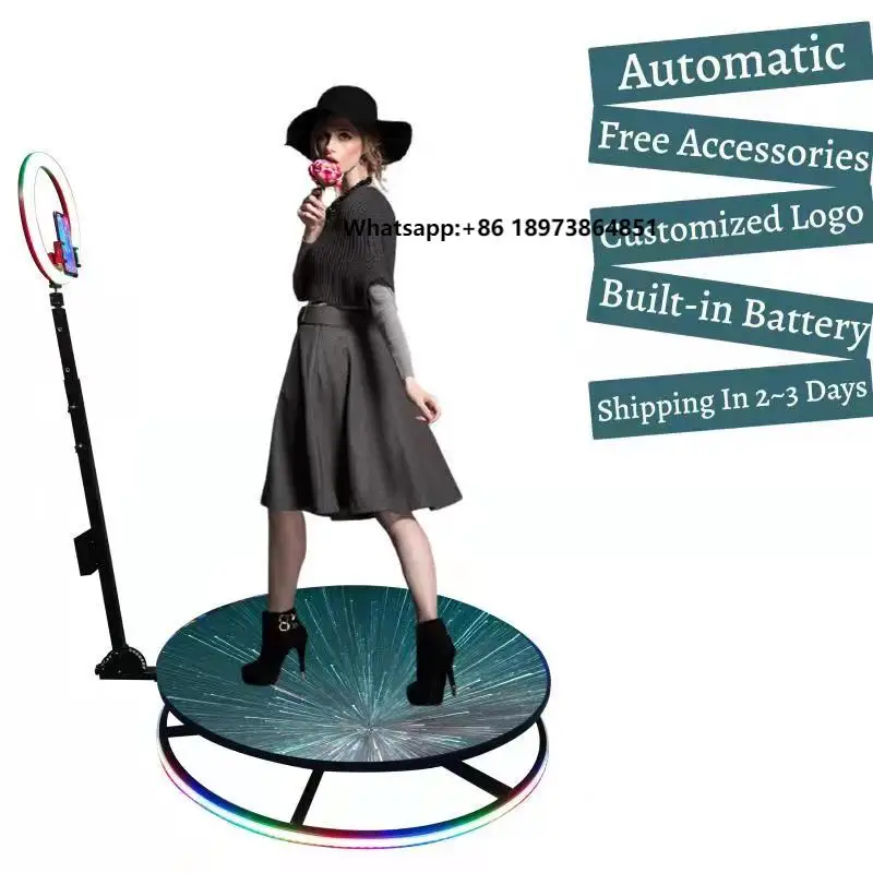 LED 80 100 115cm Party Birthday Wedding Event Slow Motion Rotating Magic Selfie Stick 360 Degree Video Photo Booth Automatic
LED 80 100 115cm Party Birthday Wedding Event Slow Motion Rotating Magic Selfie Stick 360 Degree Video Photo Booth Automatic