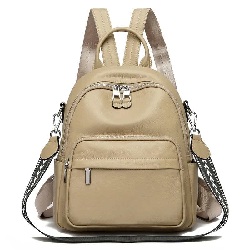 New Fashion 100% Genuine Leather Women Backpacks Luxury Brand Female Real Natural Leather Ladies Girl Student Casual Backpack
New Fashion 100% Genuine Leather Women Backpacks Luxury Brand Female Real Natural Leather Ladies Girl Student Casual Backpack