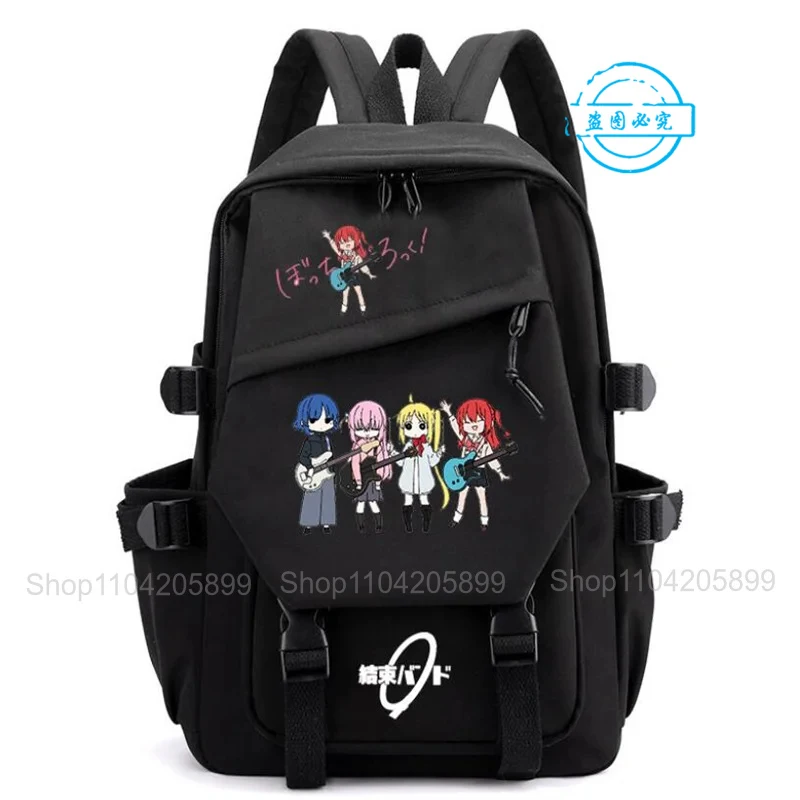Bocchi The Rock Backpack Anime Mochila Student Teenagers School Bookbag Shoulder Laptop Travel Bag
Bocchi The Rock Backpack Anime Mochila Student Teenagers School Bookbag Shoulder Laptop Travel Bag
