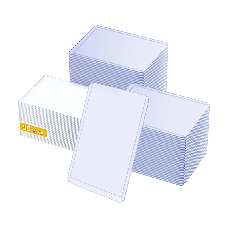 36Pcs 35PT 3 X 4 Inch Hard Card Sleeves PVC Clear Protective Sleeves Holder For Baseball/Sports/Trading/Game Card, Durable
36Pcs 35PT 3 X 4 Inch Hard Card Sleeves PVC Clear Protective Sleeves Holder For Baseball/Sports/Trading/Game Card, Durable