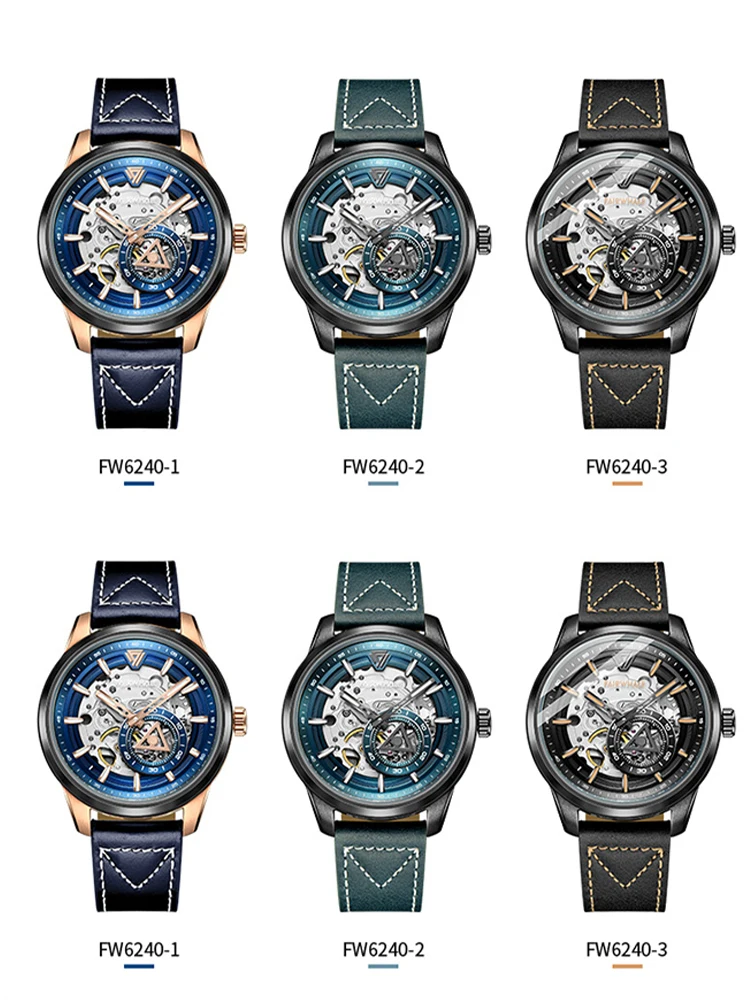 Men's Luxury Watch Automatic Watch Install Automatic Movement Men Transparent Back Cover Elegant Man Watch
Men's Luxury Watch Automatic Watch Install Automatic Movement Men Transparent Back Cover Elegant Man Watch