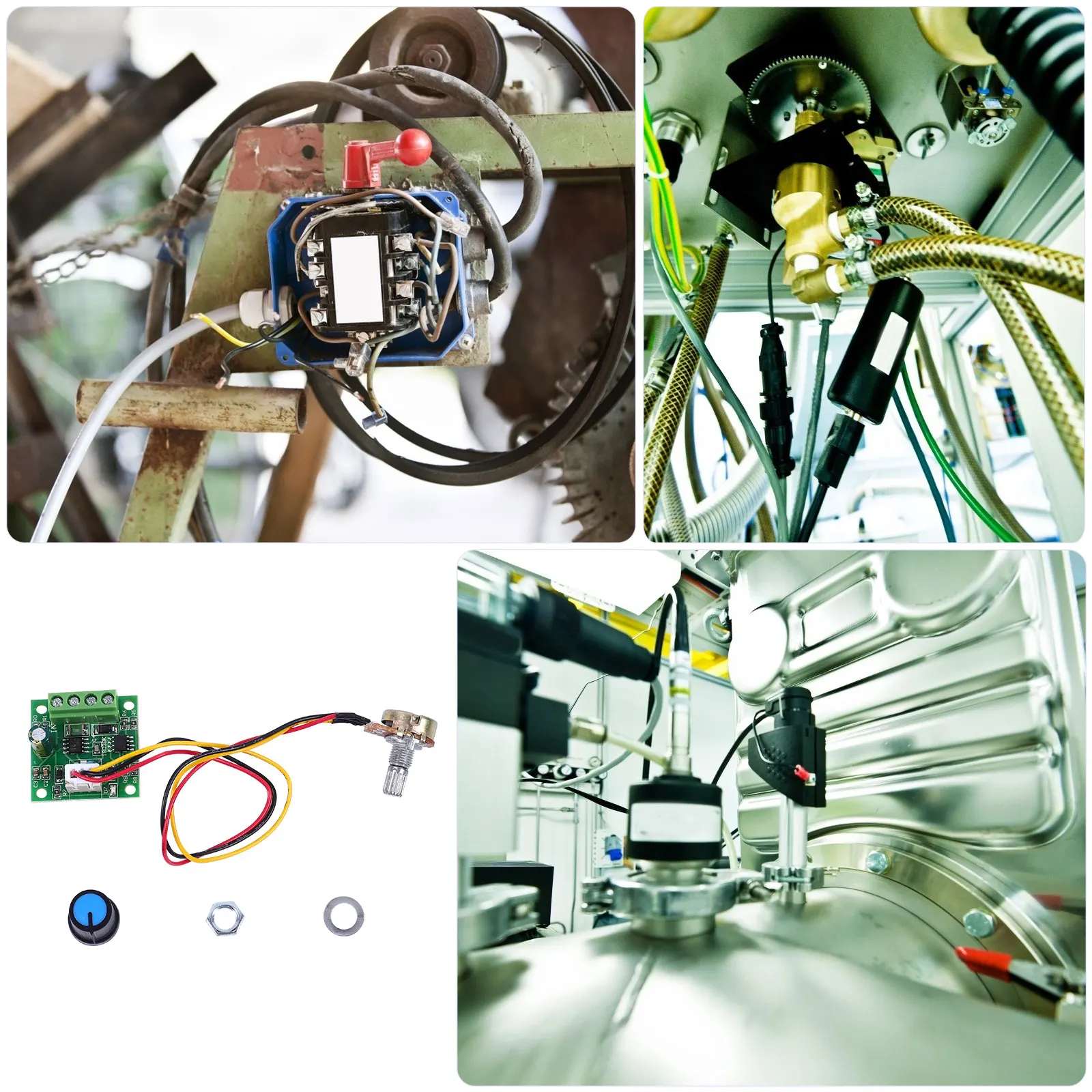 Dc Motor Speed Controller 1.8V To 12V Pwm Low Voltage Regulator Module Green Over Current Protection Automatic Cooling
Dc Motor Speed Controller 1.8V To 12V Pwm Low Voltage Regulator Module Green Over Current Protection Automatic Cooling