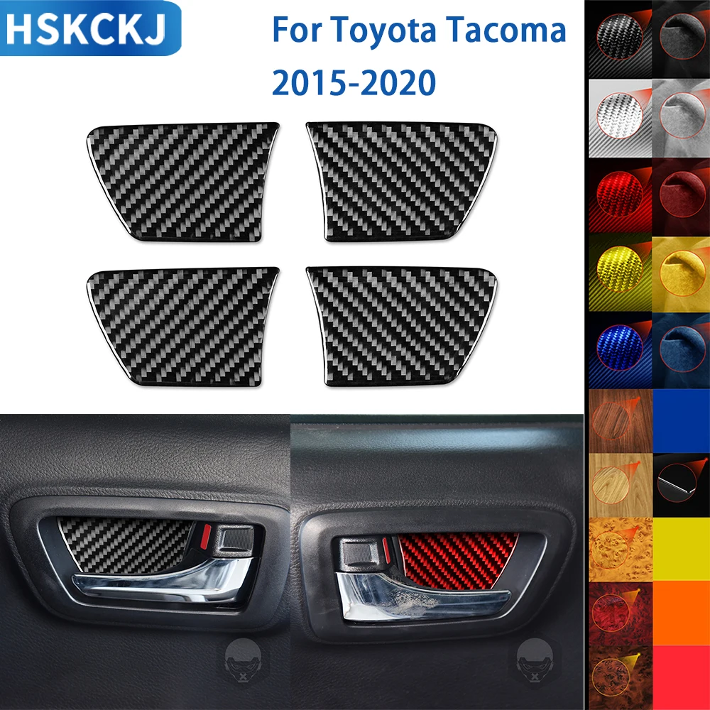 For Toyota Tacoma 2015-2020 Accessories Carbon Fiber Car Interior Inner Door Bowl Cover Trim Sticker Decoration
For Toyota Tacoma 2015-2020 Accessories Carbon Fiber Car Interior Inner Door Bowl Cover Trim Sticker Decoration