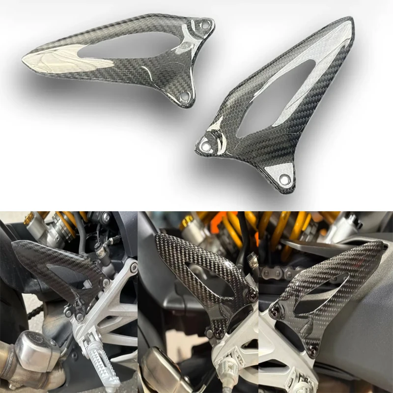 Carbon Fiber For Triumph Speed Triple 1200RS 1200RR 2021 2022 2023 2024 Motorcycle Accessories Heel Plates Guards Footrests
Carbon Fiber For Triumph Speed Triple 1200RS 1200RR 2021 2022 2023 2024 Motorcycle Accessories Heel Plates Guards Footrests