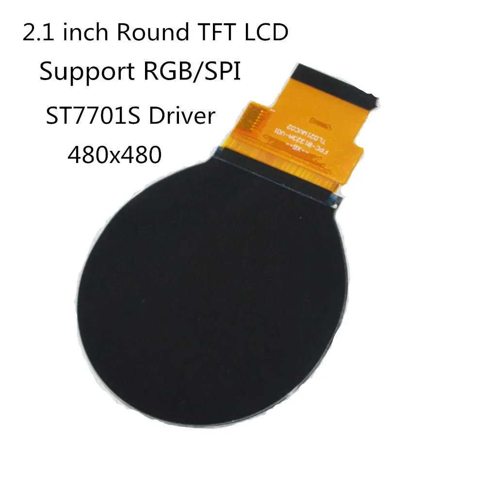 2,1 дюймовый круглый ЖК-экран TFT 480x480 привод ST7701S интерфейс SPI/RGB круглый экран
2,1 дюймовый круглый ЖК-экран TFT 480x480 привод ST7701S интерфейс SPI/RGB круглый экран