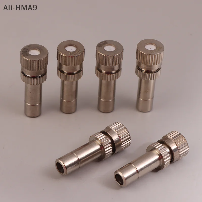 5Pcs 6MM Quick Connect Mist Sprayer Atomizing Misting Nozzle Garden Water Irrigation Sprinkler For Misting Cooling System
5Pcs 6MM Quick Connect Mist Sprayer Atomizing Misting Nozzle Garden Water Irrigation Sprinkler For Misting Cooling System