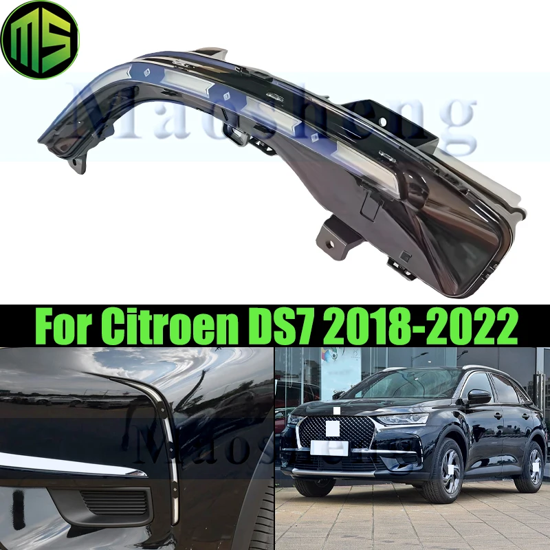 Maosheng LED Daytime Running Light DRL Foglight Foglamp For Citroen DS7 2018-2022 Front Bumper Fog Light Fog Lamp Daytime Light
Maosheng LED Daytime Running Light DRL Foglight Foglamp For Citroen DS7 2018-2022 Front Bumper Fog Light Fog Lamp Daytime Light