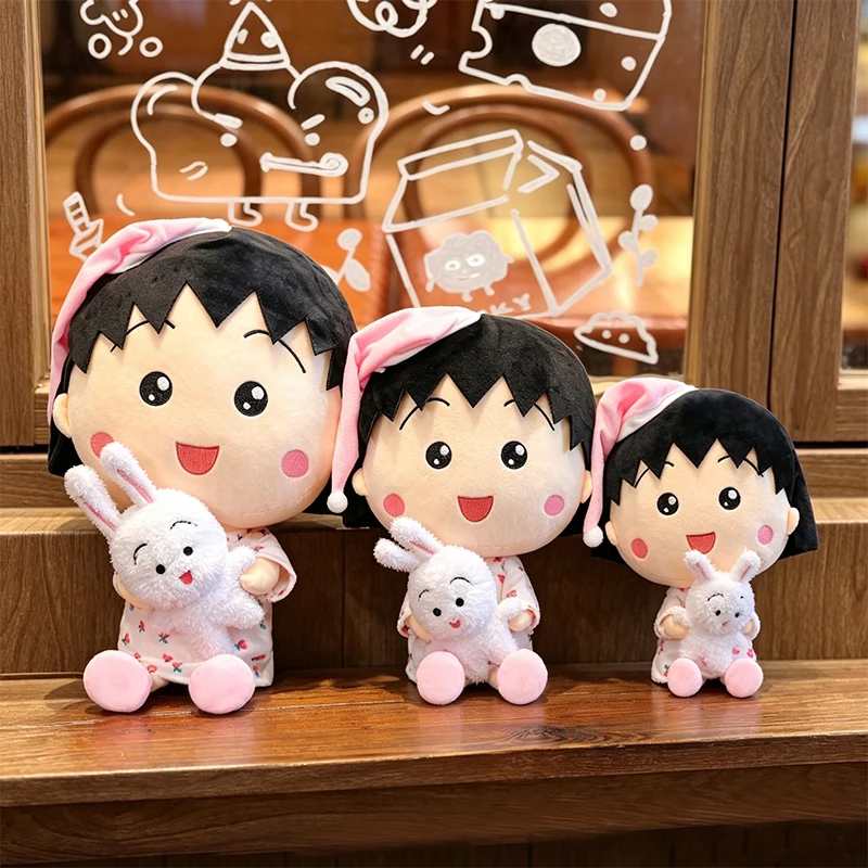 New 50cm Cute Chibi Maruko Chan Pajamas Plush Toy with Bunny Soft Stuffed Doll Kawaii Anime Figure Birthday Gift Bedtime Pillow
New 50cm Cute Chibi Maruko Chan Pajamas Plush Toy with Bunny Soft Stuffed Doll Kawaii Anime Figure Birthday Gift Bedtime Pillow