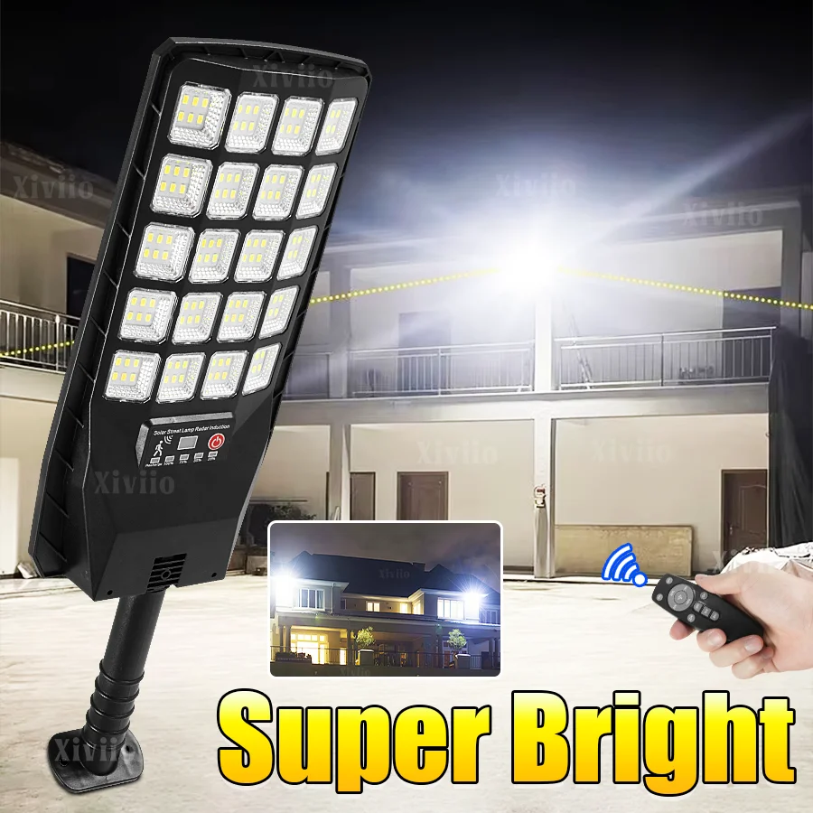 LED Super Bright Outdoor Solar Powered Lamp Waterproof Motion Sensor Human Induction Solar Garden Light Yard Garage Light
LED Super Bright Outdoor Solar Powered Lamp Waterproof Motion Sensor Human Induction Solar Garden Light Yard Garage Light
