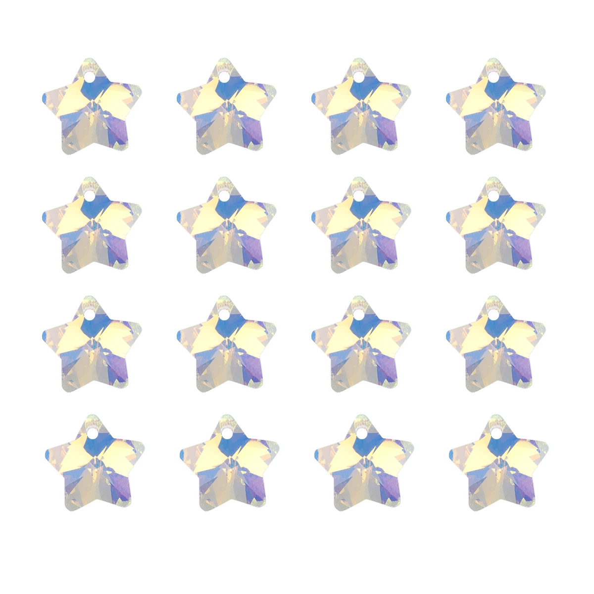 100pcs Stained Glass Diamond Jewelry DIY Pendant Charms for Bracelet Necklace Making Accessories Five Pointed Star Scale
100pcs Stained Glass Diamond Jewelry DIY Pendant Charms for Bracelet Necklace Making Accessories Five Pointed Star Scale