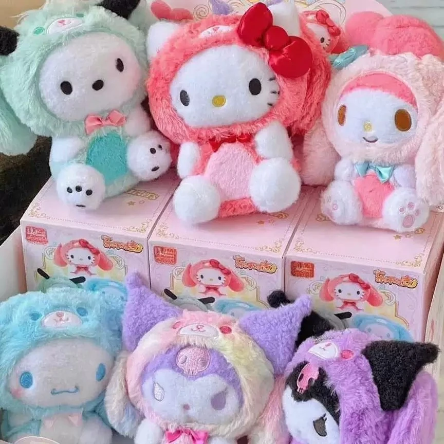 Genuine Sanrio Family Hello Kitty Kuromi Melody Cinnamoroll Happy Series Plush Blind Box Cute Pendant Bag Accessories Decoration
Genuine Sanrio Family Hello Kitty Kuromi Melody Cinnamoroll Happy Series Plush Blind Box Cute Pendant Bag Accessories Decoration