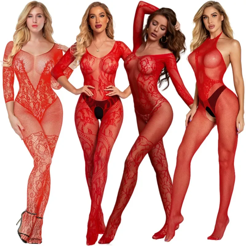 Plus Size Fishnet Erotic Transparent Mesh Sexy Lingerie Women's Erotica Bodysuits clothes Uniform Lenceria Sexy Hot Caliente
Plus Size Fishnet Erotic Transparent Mesh Sexy Lingerie Women's Erotica Bodysuits clothes Uniform Lenceria Sexy Hot Caliente