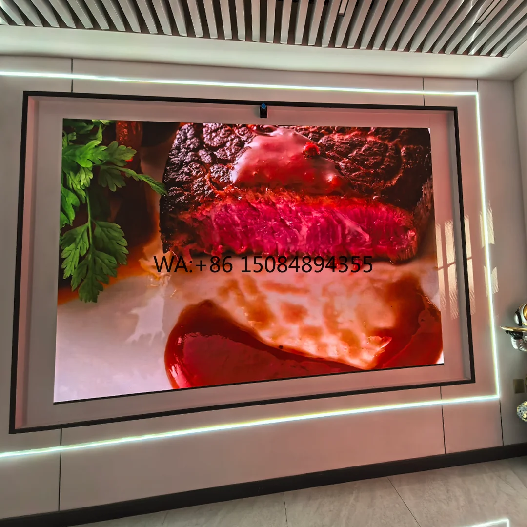Hot-selling SMD P2 Indoor Wall Mounted LED Display 4K Ultra with 500cd Brightness for Meeting Rooms
Hot-selling SMD P2 Indoor Wall Mounted LED Display 4K Ultra with 500cd Brightness for Meeting Rooms