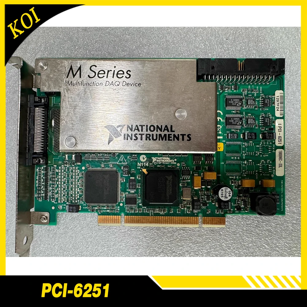 Original For N I PCI-6251 779070-01 DAQ high-speed multifunctional data acquisition card
Original For N I PCI-6251 779070-01 DAQ high-speed multifunctional data acquisition card