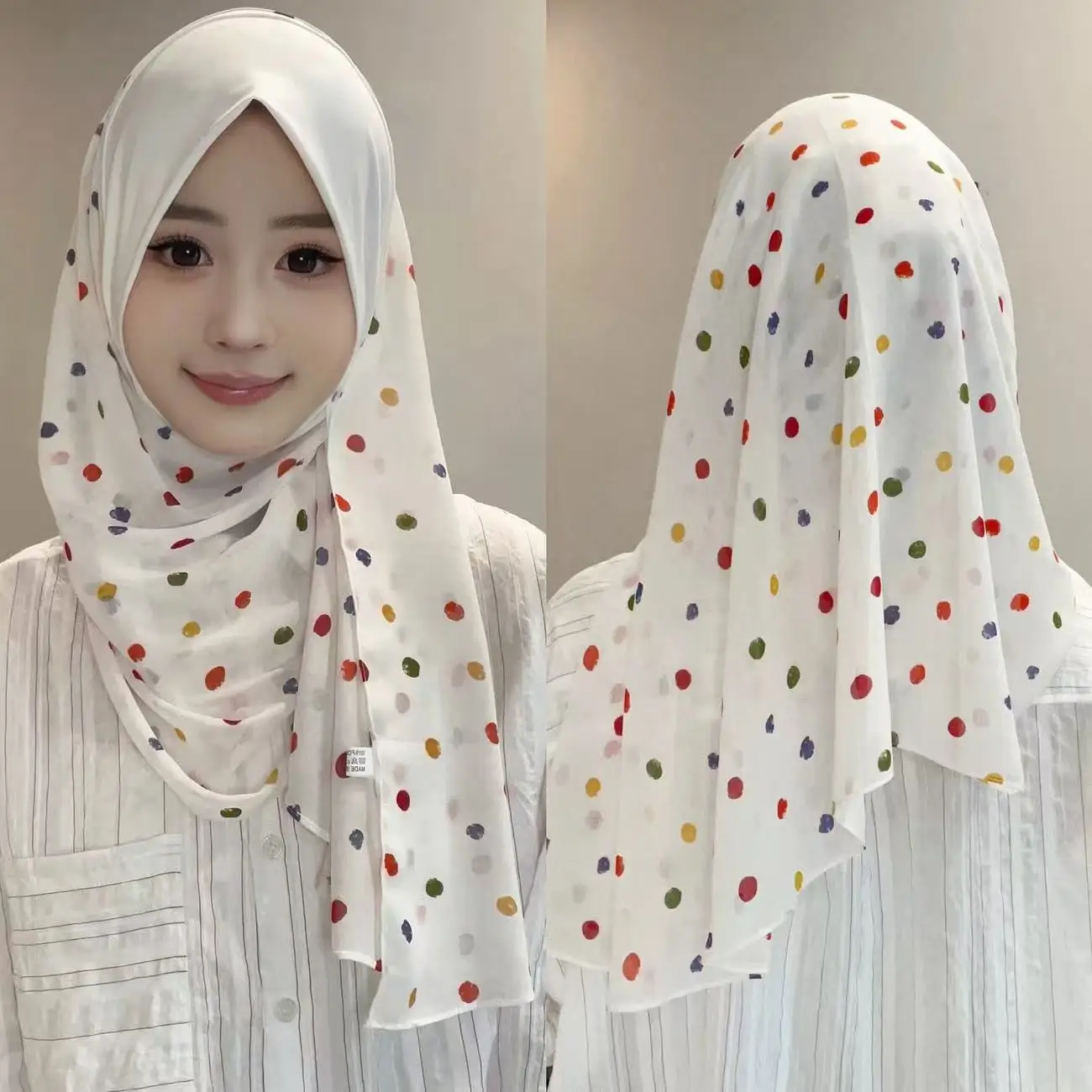 Chiffon Wraps Summer Gilrs Moslem Ready Cover Soft Hijab
Chiffon Wraps Summer Gilrs Moslem Ready Cover Soft Hijab
