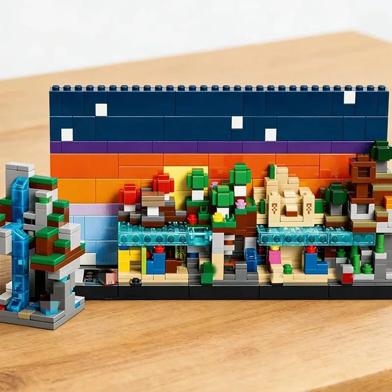 MOC Sets MC My Mini World Building Blocks Compatible 21589 Microscopic Game Series Mini Biomes Bricks Toys Assembling Gift
MOC Sets MC My Mini World Building Blocks Compatible 21589 Microscopic Game Series Mini Biomes Bricks Toys Assembling Gift