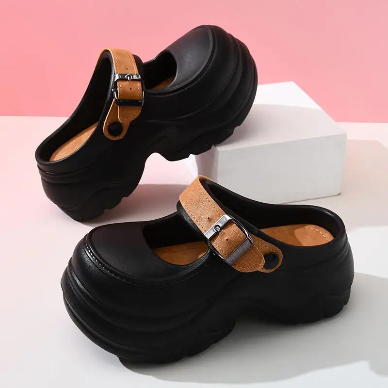 6Cm High Quality Pu Belt Chunky High Heel Sandal Shoes for Women 2025 New Mery Jane Lady Sandals Platform Shoes
6Cm High Quality Pu Belt Chunky High Heel Sandal Shoes for Women 2025 New Mery Jane Lady Sandals Platform Shoes