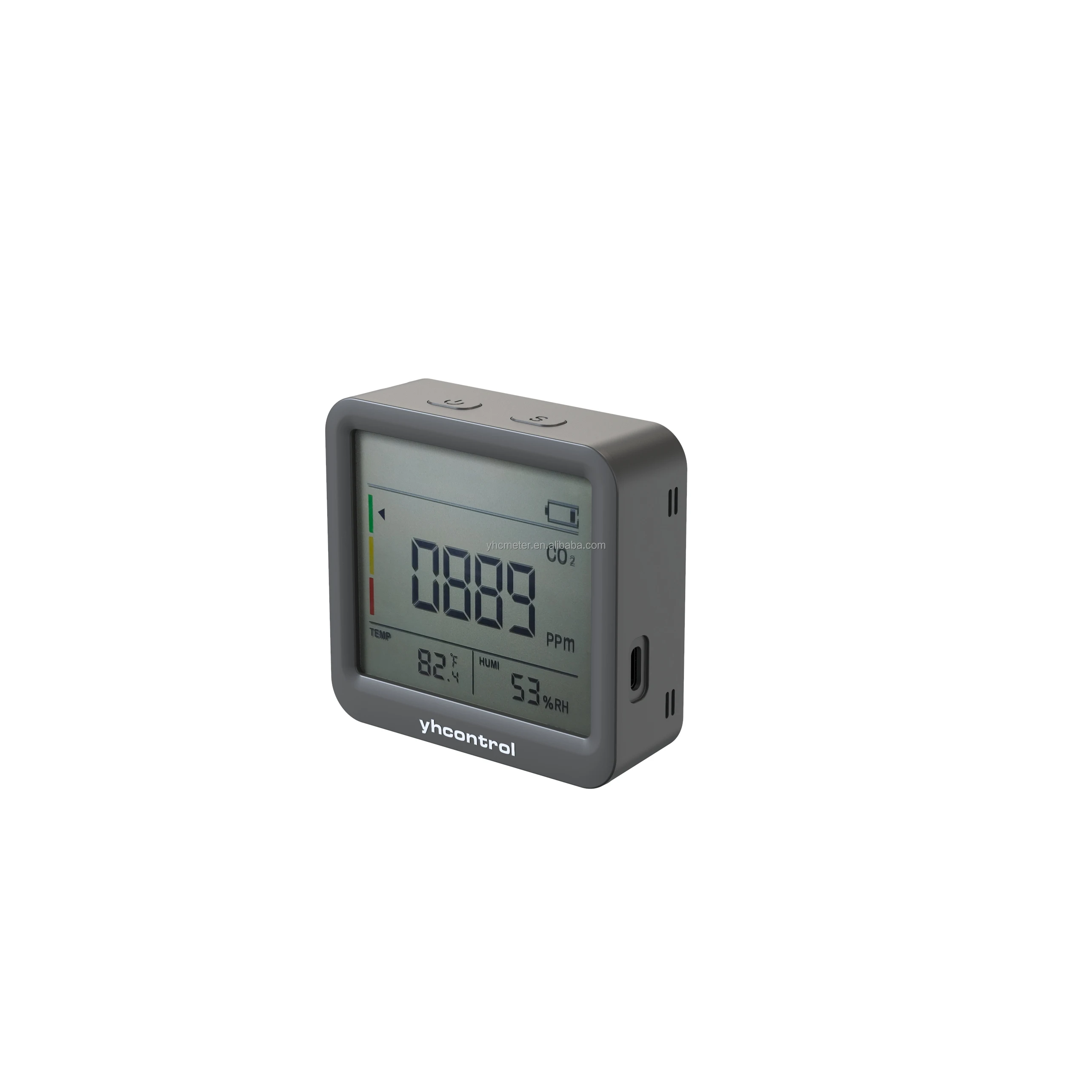 5000ppm LCD Display CO2 Meter Detector Carbon Dioxide Concentration Detector For Agricultural Greenhouse Gas Detection Indoor
5000ppm LCD Display CO2 Meter Detector Carbon Dioxide Concentration Detector For Agricultural Greenhouse Gas Detection Indoor