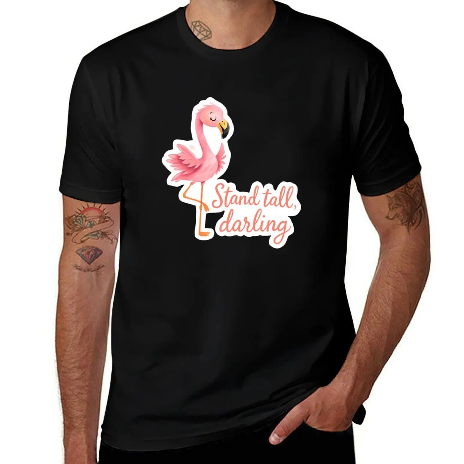 Stand Tall, Darling – Flamingo Quote Design T-Shirt graphic t shirt vintage shirts graphic T-shirts oversize clothing for men
Stand Tall, Darling – Flamingo Quote Design T-Shirt graphic t shirt vintage shirts graphic T-shirts oversize clothing for men