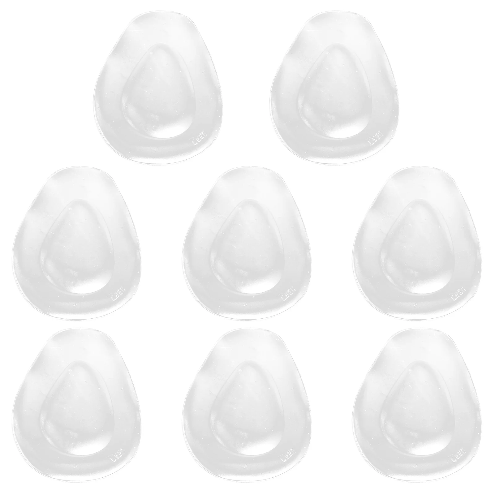 8 Pcs Heel Support High Heels Metatarsal Forefoot Pads Spur Transparent Front Filler
8 Pcs Heel Support High Heels Metatarsal Forefoot Pads Spur Transparent Front Filler