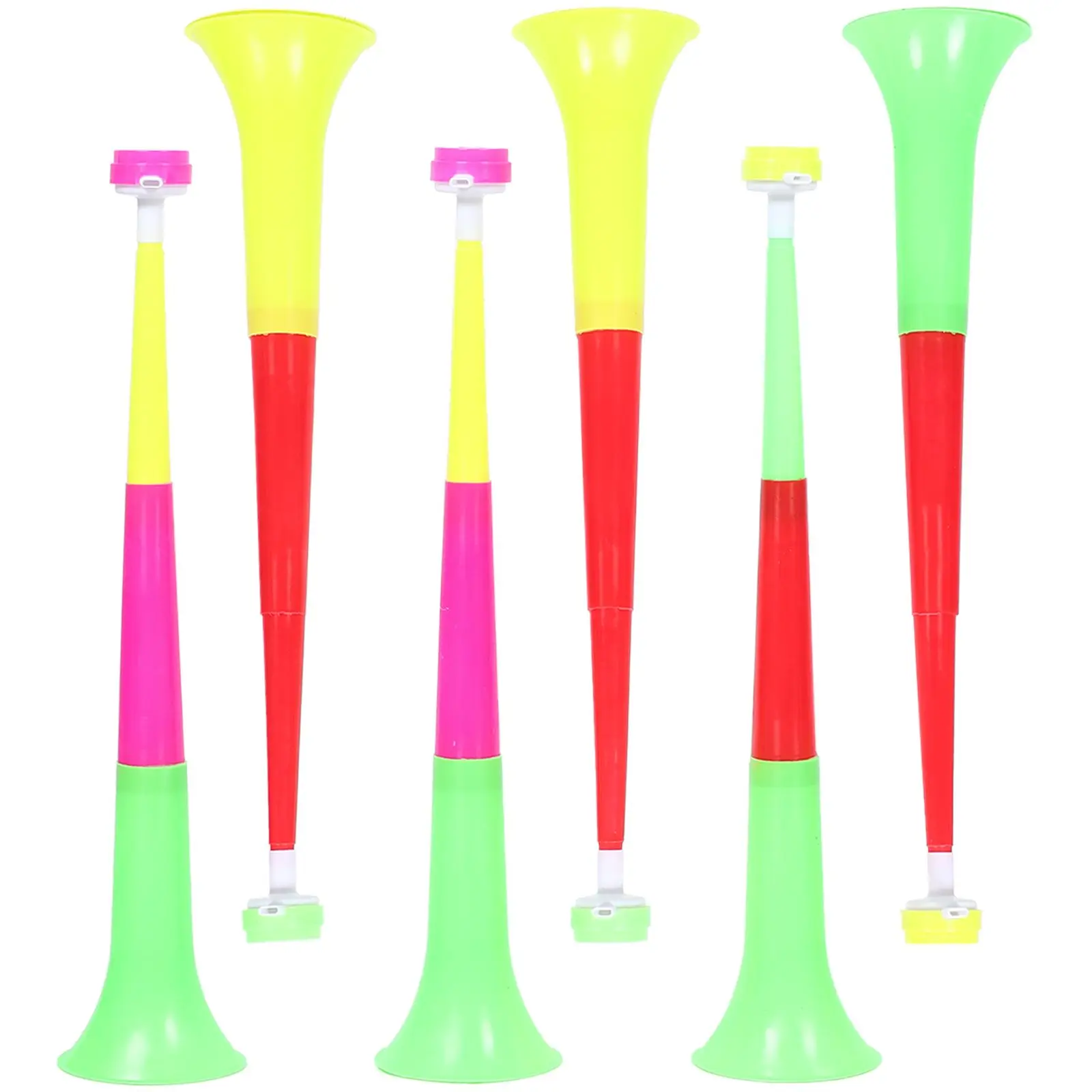 6 Pcs Retractable Horn Football Stadium Noise Maker Telescopic Trumpets Toys Kids Sports Game Musical Instruments Plastic Child
6 Pcs Retractable Horn Football Stadium Noise Maker Telescopic Trumpets Toys Kids Sports Game Musical Instruments Plastic Child