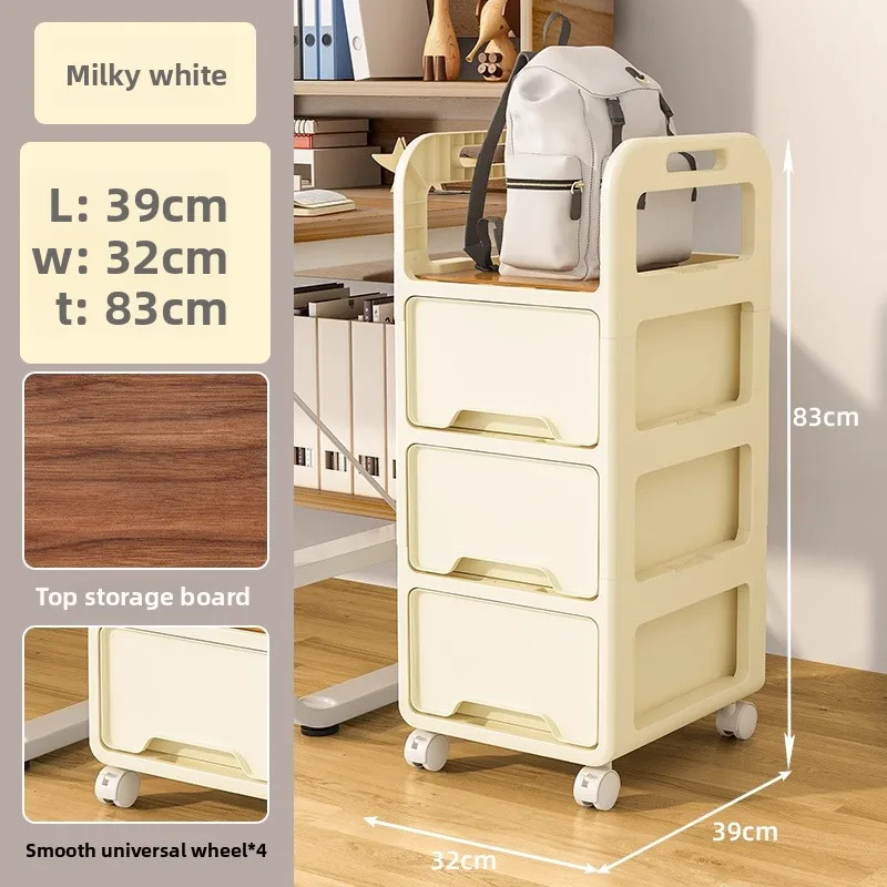 New model Internet Celebrity Shelf Movable Trolley Book Storage Rack Pulley Cabinet Under Table
New model Internet Celebrity Shelf Movable Trolley Book Storage Rack Pulley Cabinet Under Table