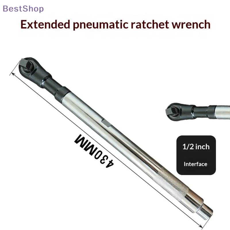 ♥1/2 Inch Extended Ratchet Wrench | Chrome Vanadium Steel Tool for Narrow Space Nut/Screw Assembly
♥1/2 Inch Extended Ratchet Wrench | Chrome Vanadium Steel Tool for Narrow Space Nut/Screw Assembly
