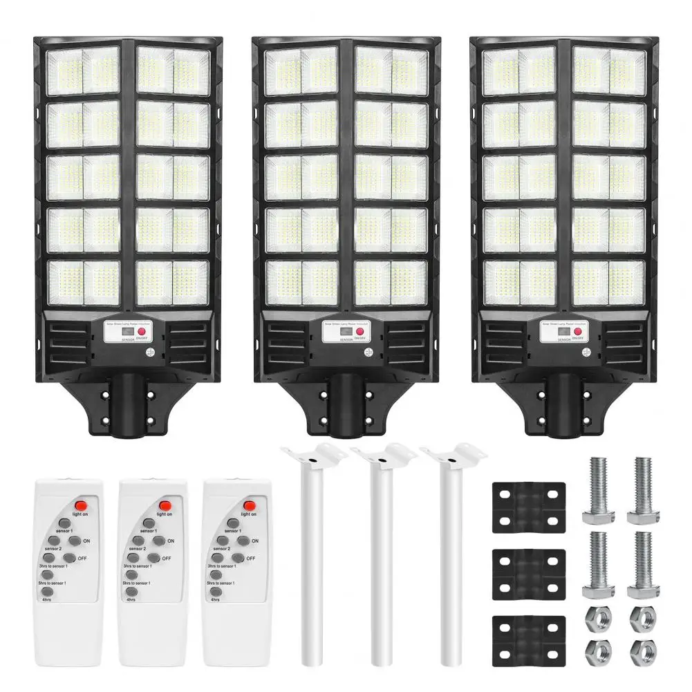 3 Pcs Waterproof Solar Street Light, Solar Energy 240 Degree Coverage Area Garden Lamp, 1152 Light Beads Outdoor Light, Large Ca
3 Pcs Waterproof Solar Street Light, Solar Energy 240 Degree Coverage Area Garden Lamp, 1152 Light Beads Outdoor Light, Large Ca