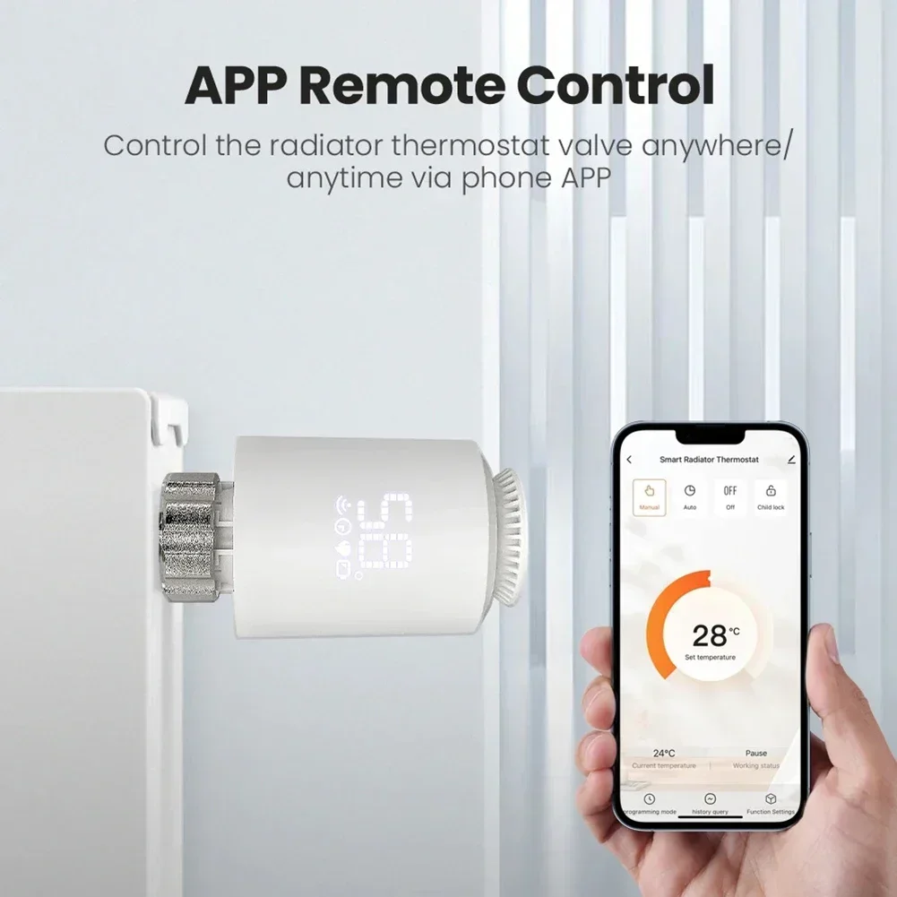Thermostatic Valve Controller Radiator Actuator Stylish White Finish Energy Efficient High-quality ABS Material
Thermostatic Valve Controller Radiator Actuator Stylish White Finish Energy Efficient High-quality ABS Material