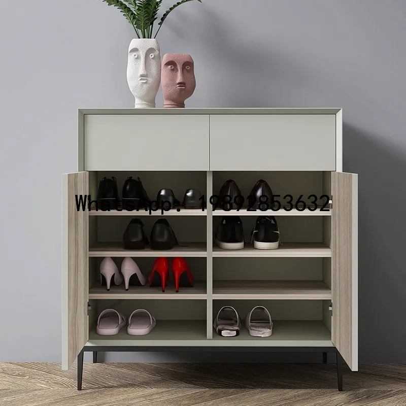A1 Minimalist Shoe Cabinet Lacquer Home Entrance Hallway Multi-Functional Multi-Layer Storage Cabinet Modern Simple Cabinet
A1 Minimalist Shoe Cabinet Lacquer Home Entrance Hallway Multi-Functional Multi-Layer Storage Cabinet Modern Simple Cabinet