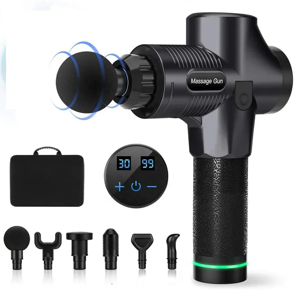 30 Speed Massage Gun Massager Handheld Percussion Thera Muscle Massage Guns Fascia Gun
30 Speed Massage Gun Massager Handheld Percussion Thera Muscle Massage Guns Fascia Gun