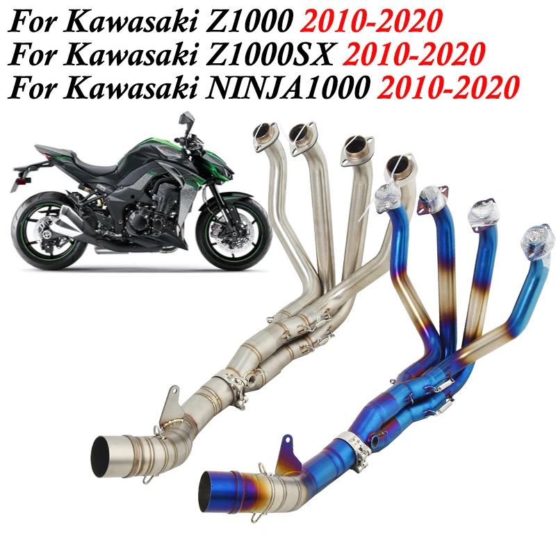 Slip On For KAWASAKI Ninja Z1000 Z1000SX 2010 - 2020 Motorcycle Exhaust Escape System Front Link Pipe Connecting 51MM Muffler
Slip On For KAWASAKI Ninja Z1000 Z1000SX 2010 - 2020 Motorcycle Exhaust Escape System Front Link Pipe Connecting 51MM Muffler