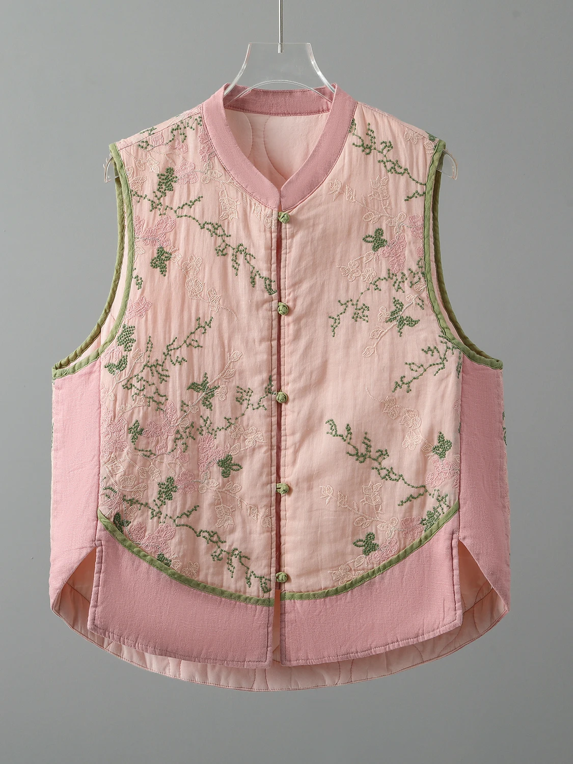 Autumn Winter New Sle Chinese Retro Stand Collar Button Embroidery Hemp Patchwork Cotton Vest Thiened Warm Medium
Autumn Winter New Sle Chinese Retro Stand Collar Button Embroidery Hemp Patchwork Cotton Vest Thiened Warm Medium