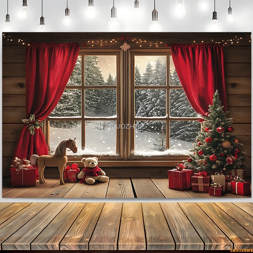 Fireplace Christmas day Pine Tree Photography Backdrops Props New Year Festive Gift Family Holiday Photo Studio Background DC-19
Fireplace Christmas day Pine Tree Photography Backdrops Props New Year Festive Gift Family Holiday Photo Studio Background DC-19