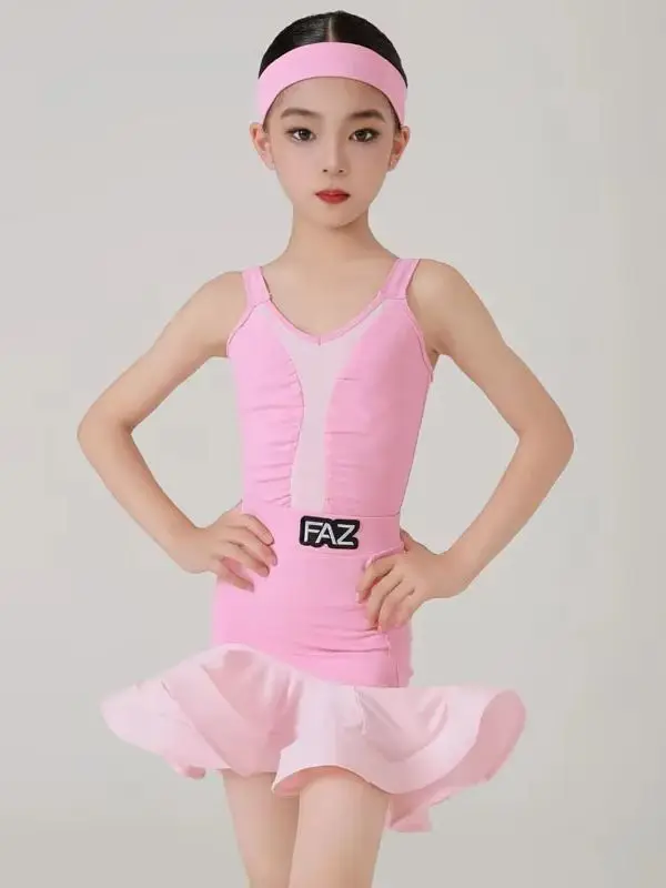 Latin Dance Training Costume Girl New Children's Performance Costume Competition Regulations Latin dance dress
Latin Dance Training Costume Girl New Children's Performance Costume Competition Regulations Latin dance dress