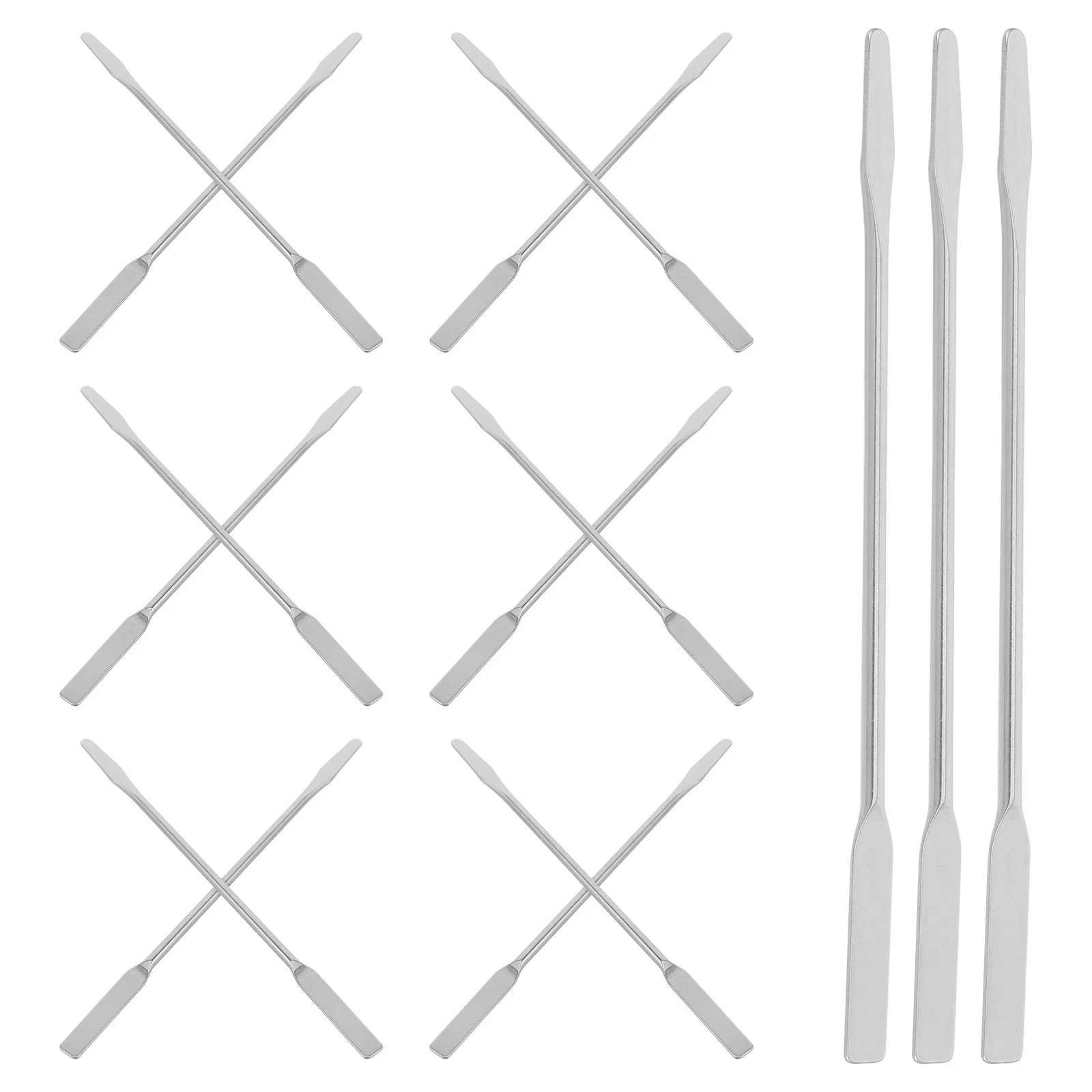 20Pcs Makeup Mixing Spatula Stainless Steel Double Ended Foundation Stick for Precise Color Blending Beauty Tool
20Pcs Makeup Mixing Spatula Stainless Steel Double Ended Foundation Stick for Precise Color Blending Beauty Tool