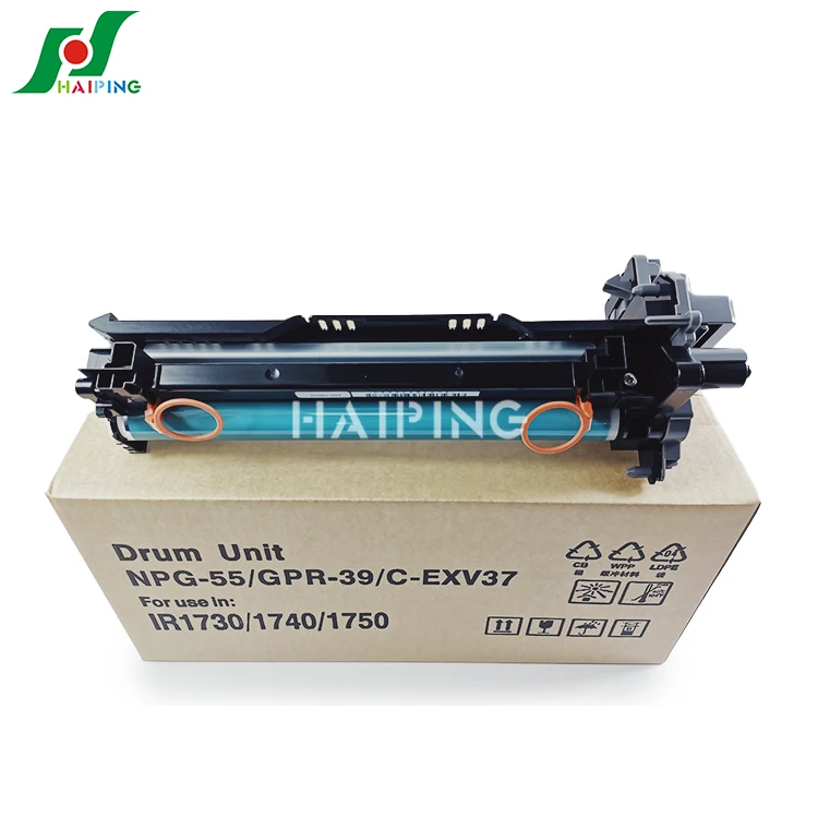 NPG-55 / GPR-39 / C-EXV37 2773B004AA for Canon imageRUNNER 1730 / 1740 / 1750 400iF / 500iF Black Drum Unit
NPG-55 / GPR-39 / C-EXV37 2773B004AA for Canon imageRUNNER 1730 / 1740 / 1750 400iF / 500iF Black Drum Unit