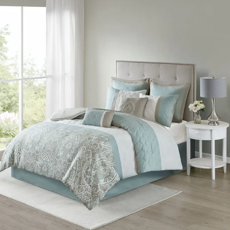 King 8 Piece Comforter Set
King 8 Piece Comforter Set