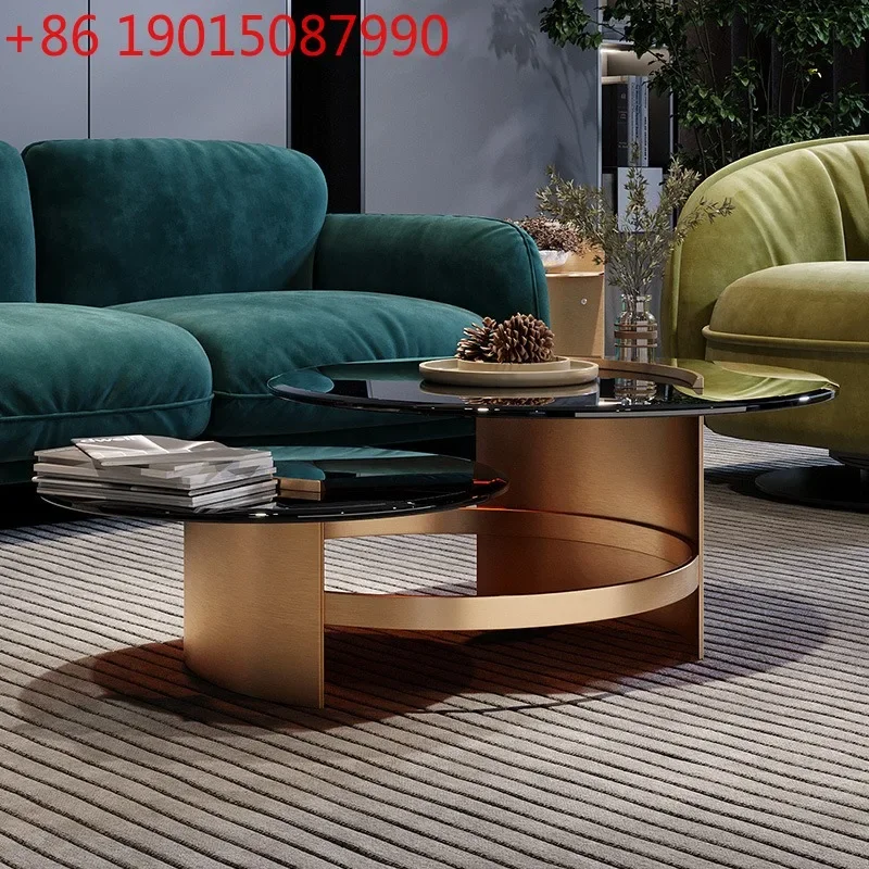 Italian minimalist light luxury coffee table Nordic modern simplicity
Italian minimalist light luxury coffee table Nordic modern simplicity