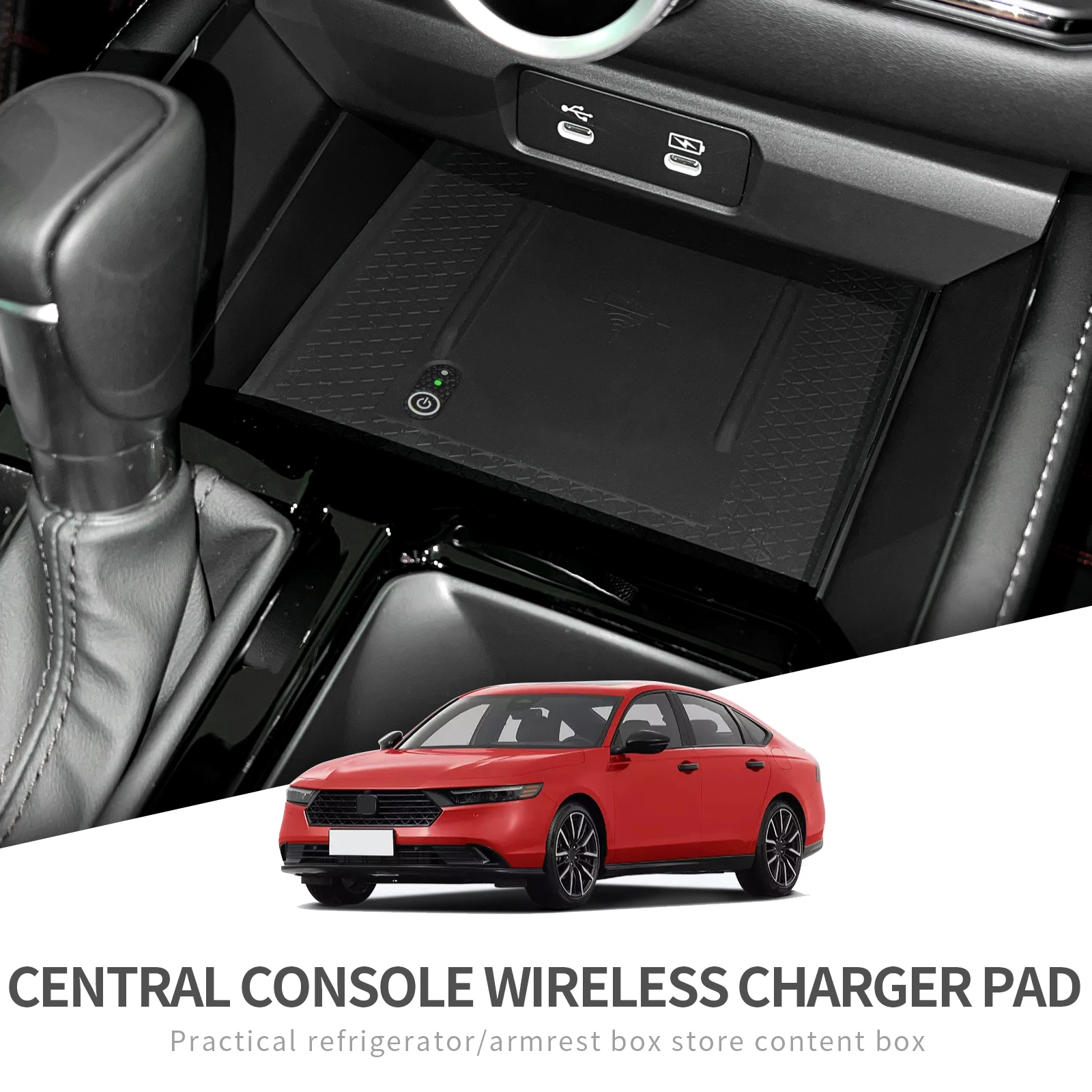 SMABEE Car Wireless Anti-slip Pad for Honda Accord 2023 2024 (Only Fit Left Rudder) Mobile Anti-Slip Mats Silicone
SMABEE Car Wireless Anti-slip Pad for Honda Accord 2023 2024 (Only Fit Left Rudder) Mobile Anti-Slip Mats Silicone