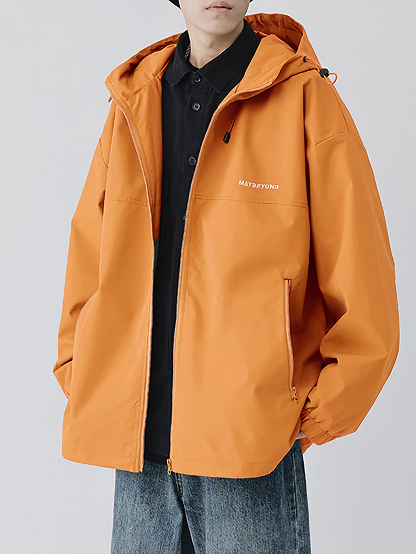 Loose Fit Men's Hooded Jaet Outdoor Workwear Casual Faion Polyester Nylon Cosite Fiber Autumn Season TUCANO Woodpeer
Loose Fit Men's Hooded Jaet Outdoor Workwear Casual Faion Polyester Nylon Cosite Fiber Autumn Season TUCANO Woodpeer