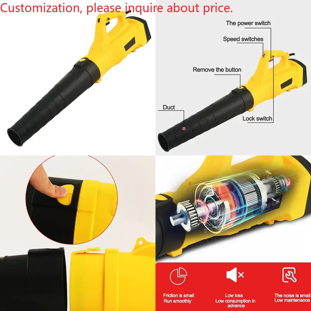 Portable Electric Air Blower Hand-Held Leaf Blower Multifunction Sweeper Garden Supplies Cleaning Tools 6 Speeds Dusting
Portable Electric Air Blower Hand-Held Leaf Blower Multifunction Sweeper Garden Supplies Cleaning Tools 6 Speeds Dusting